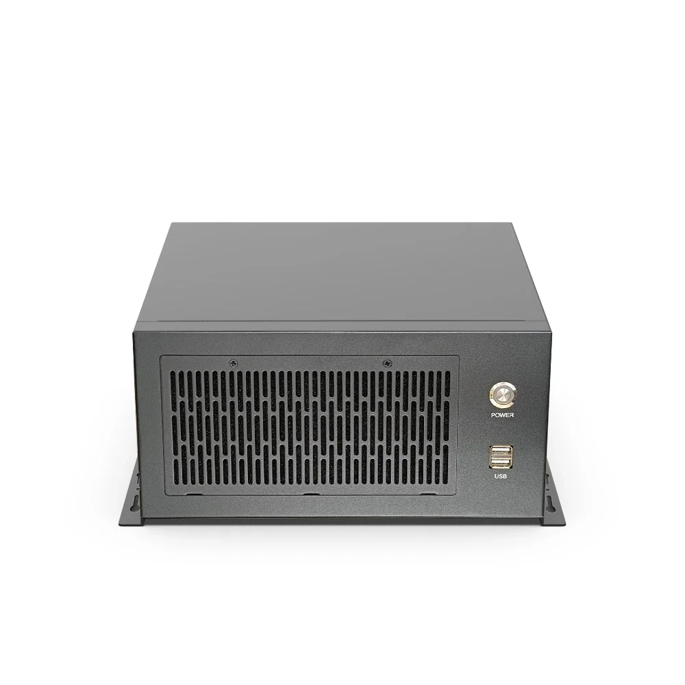 New Brand New Mini Wall Mounted Industrial Control Chassis 258MM Suitable for Visual Servers FLEX Power Supply Air-cooled