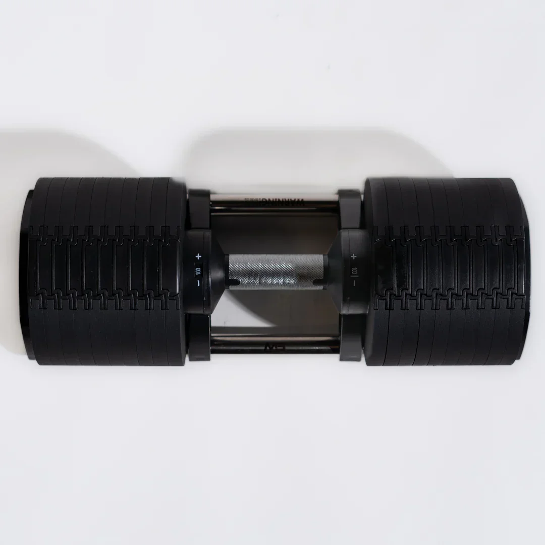 With Anti-Slip Metal Handle Quick Change Single 100LB Increment 10LB Adjustable Dumbbell Weight Fitness Equipment