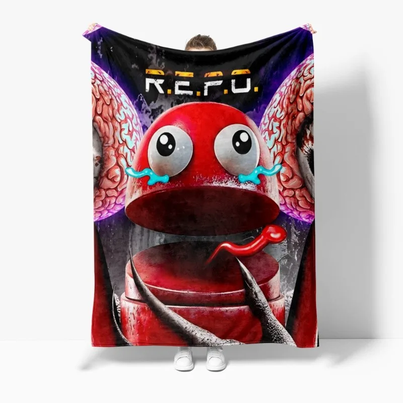 ثلاثية الأبعاد نمط جديد المنتج إعادة تدوير العمل R.E.P.O Repo الإبداعية لطيف بطانية القيلولة بطانية الفانيلا المطبوعة الديكور الدافئ المنتج