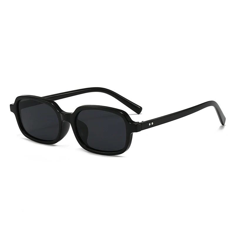 Protective Glasses New Small Rectangle Sunglasses Women Fashion Colorful Lens Shades Trending Rivets Leopard Frame Sun Glasses image 5