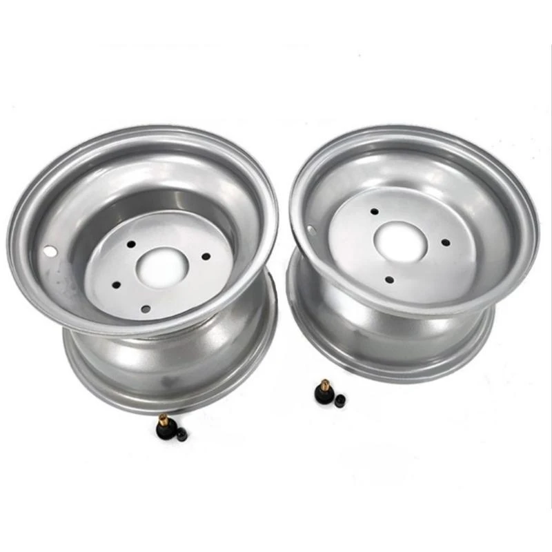 

D5BE Hard 8 Inch Motorcycle Road Tires Shock Resistant Iron Rims Heavy Duty Tire for Long Distance Trail Riding