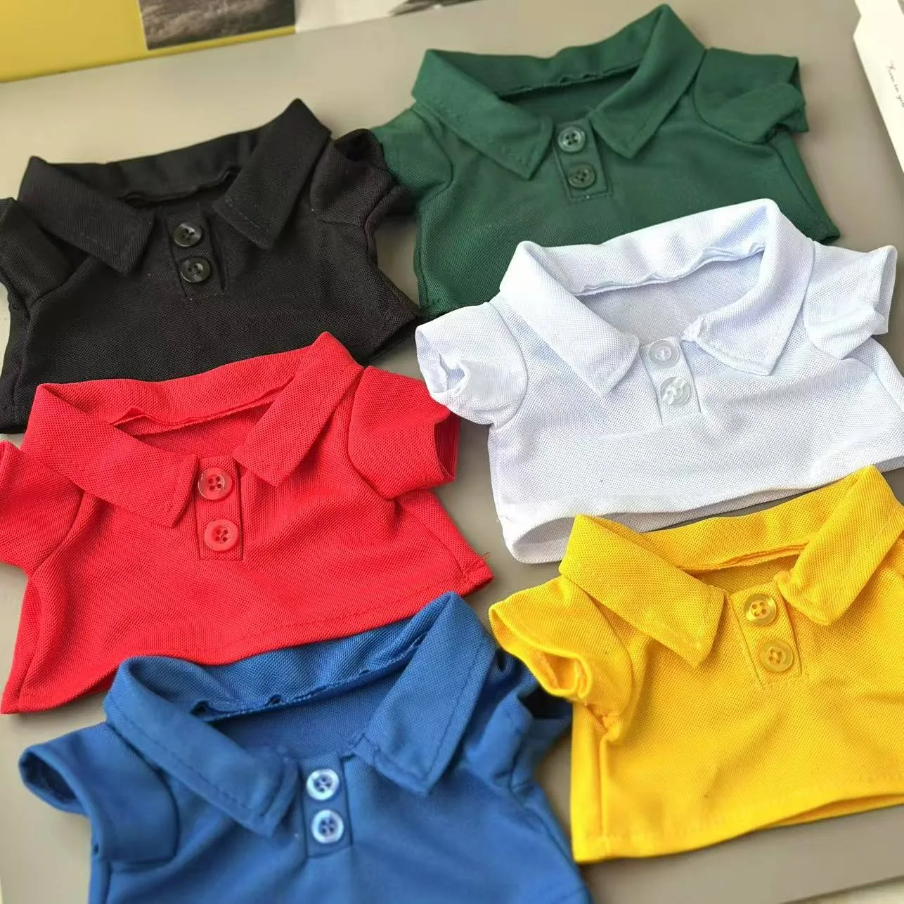 

30cm doll clothes polo shirt bear figurine clothing doll accessories