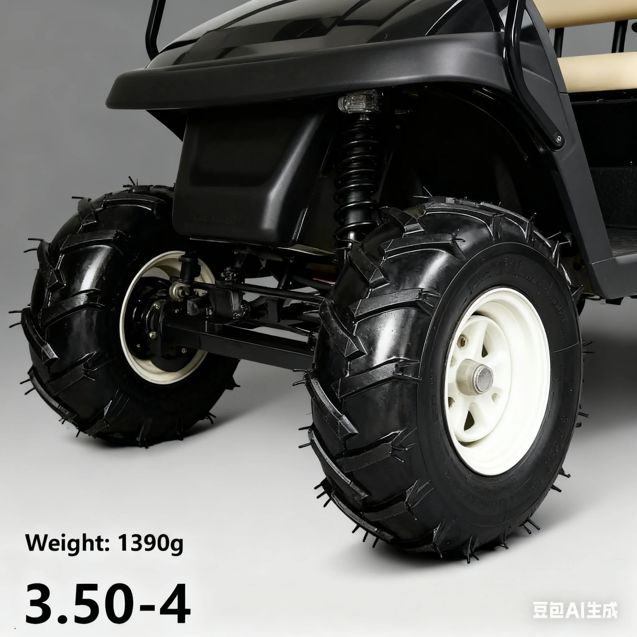 

Комплекты резиновых шин для гольф-каров 4.10/3.50-4 Прочные резиновые шины и внутренняя трубка для тачек Передние/задние сменные шины для гольф-каров