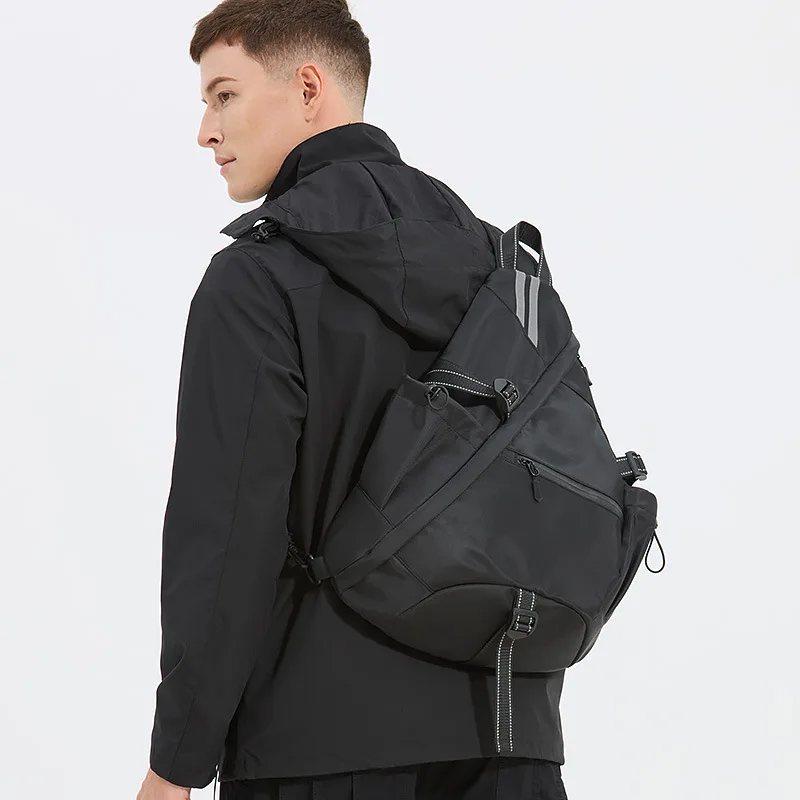 Casual Archery Chest Bag Men Waterproof Travel Chest Bags for Men Large Capacity Outdoor Cycling Chest Bag Male Saddle Sling Bag