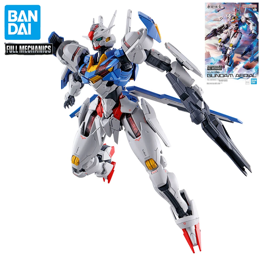 

In Stock Original Bandai FM 1/100 Mobile Suit Gundam:the Witch From Mercury Gundam Aerial Figure Anime Assembled Model Toy