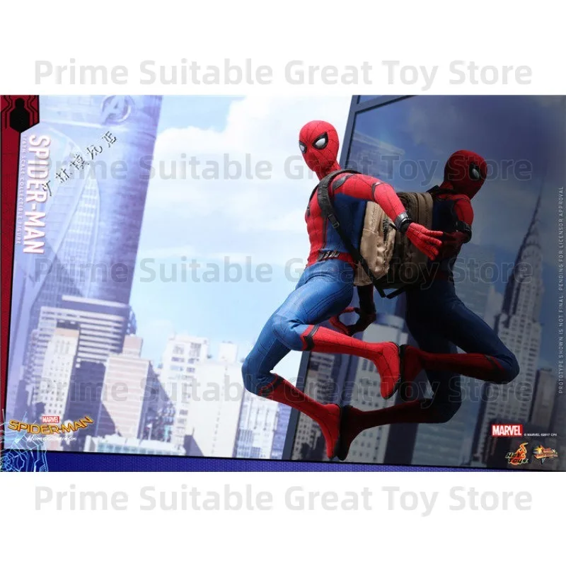 【In Stock】Original HotToys HT MMS425 Spider-Man Tech Suit Spider-Man Standard Version Gift&Collection