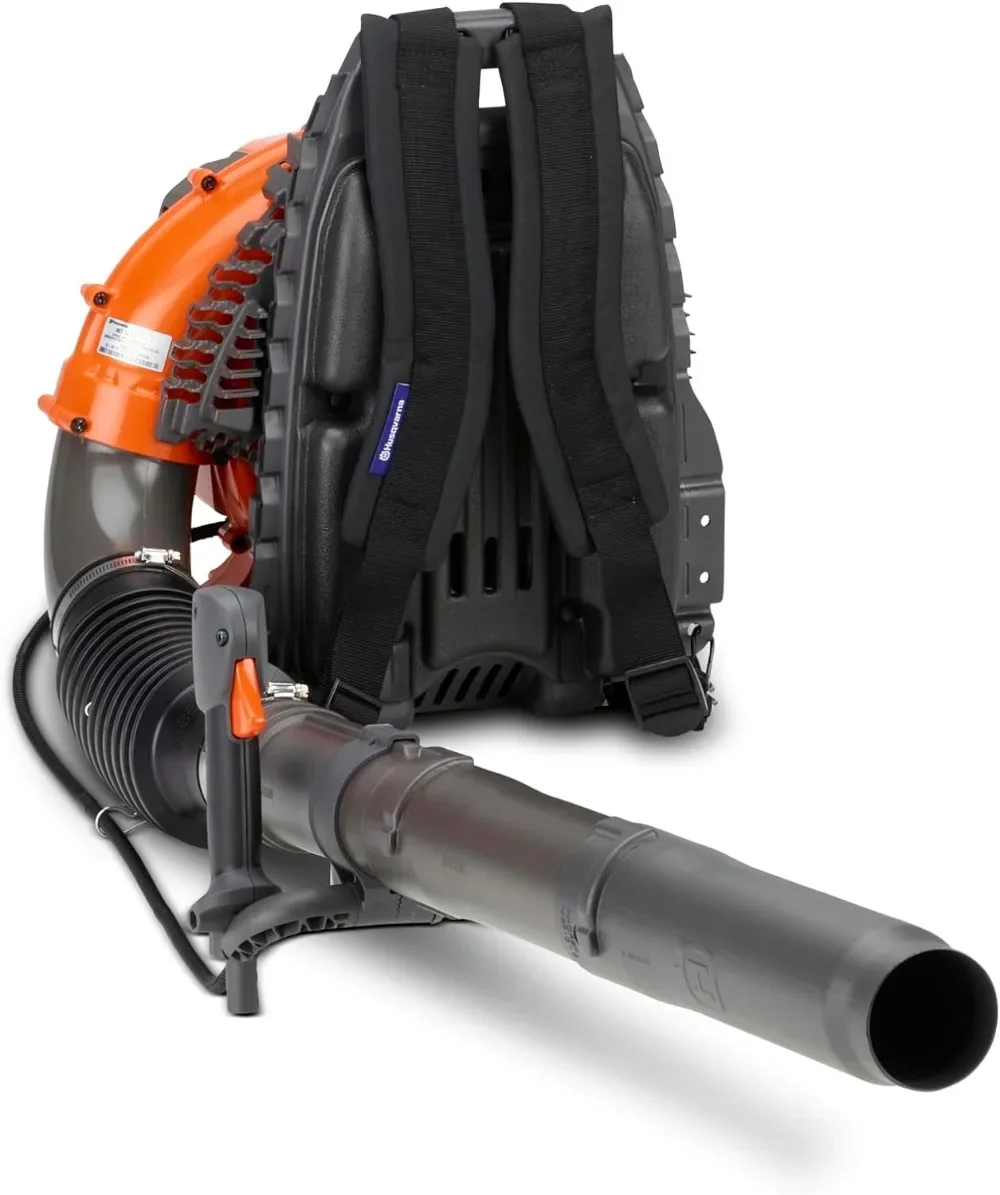 360BT Gas Leaf Blower 65.6-cc 3.81-HP 2-Cycle Backpack Leaf Blower with 890-CFM, 232-MPH, 30-N Powerful Clearing Performance