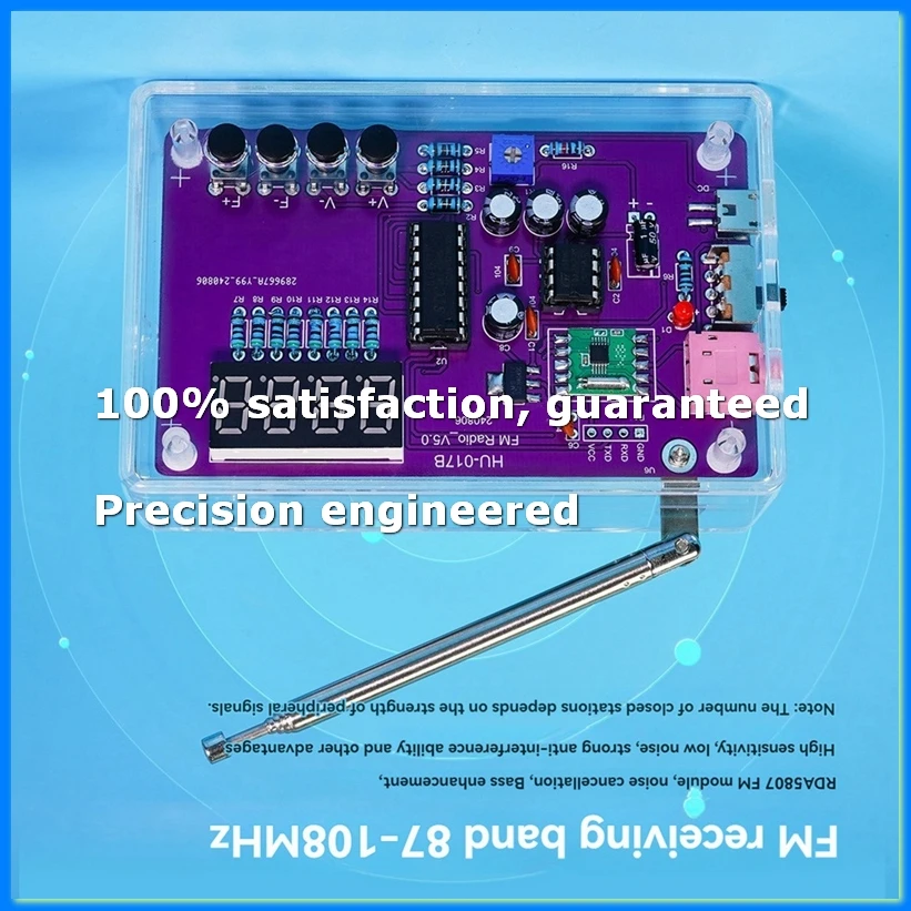 Diy Electronic Components - FM 라디오 RDA5807 DIY 키트 전자