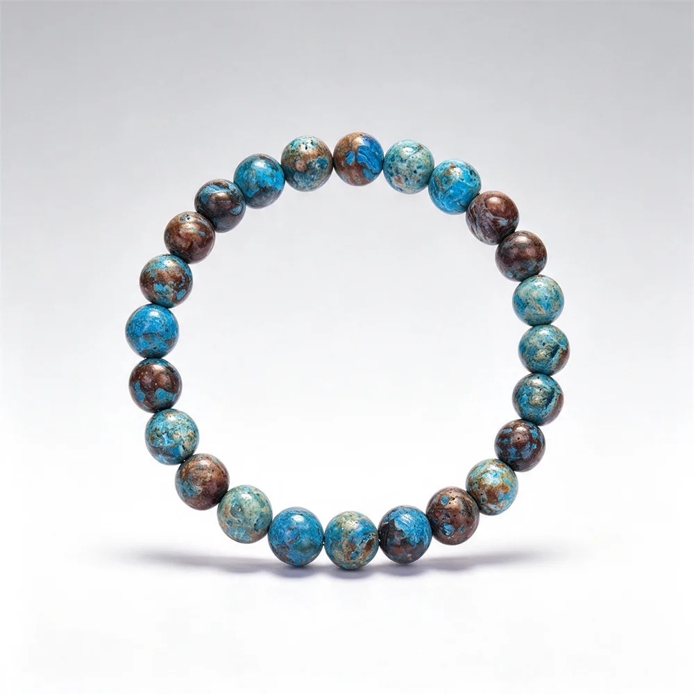 6mm Vintage Bracelet Men Women Attract Wealth Bracelet Reduce Stress Yoga Meditation Emotional Balance Handmade Pulsera