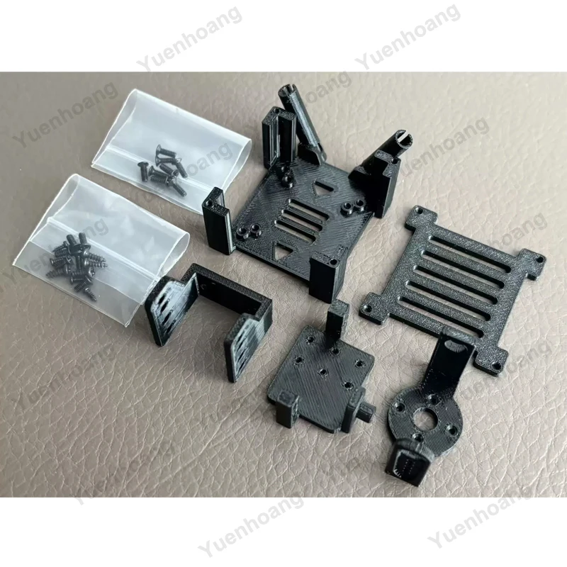 1Set For DJI O3/O4Pro Dual-Axis Servo Gimbal Bracket Camera Pan/Tilt Stand Video Transmission Mount for RC Model Car/Aircraft