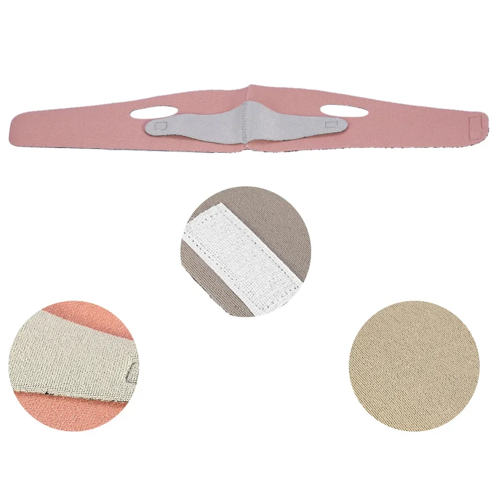 J... حزام رفع الوجه قناع التخسيس قناع الوجه التخسيس دعم الذقن الوجه رقيقة رفع حزام مكافحة الشخير الفرقة حزام حزام الوجه #3