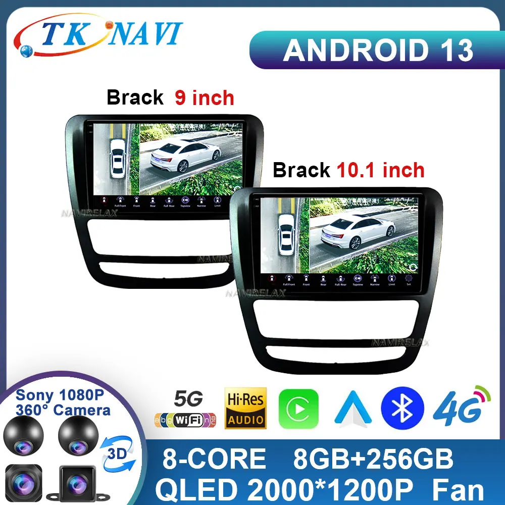 Android 13 Voor Jac T6 T8 2015 2016 2018 2022 2021 Navigatie Radio Auto Speler Headunit Stereo Tape Recorder Wifi 4G Bt Qled Dvd