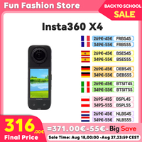 Insta360 X4 8K Waterproof 360 Action Camera, 4K Wide-Angle Video 2290mAh Battery Insta360 X4 Sport Camera