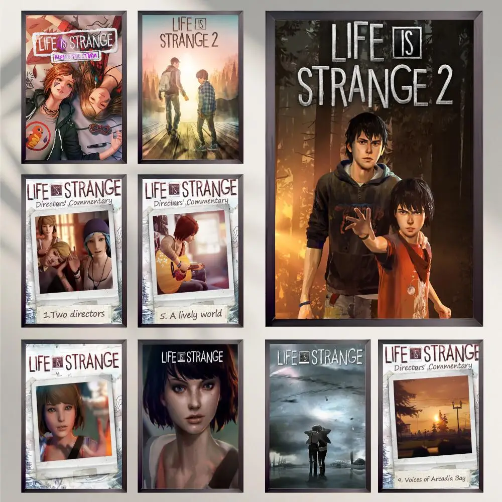 Game L-Life Is S-Strange Poster HD Versatile Waterproof Wall Decor Self Adhesive Perfect for Any Room & Ideal Gift