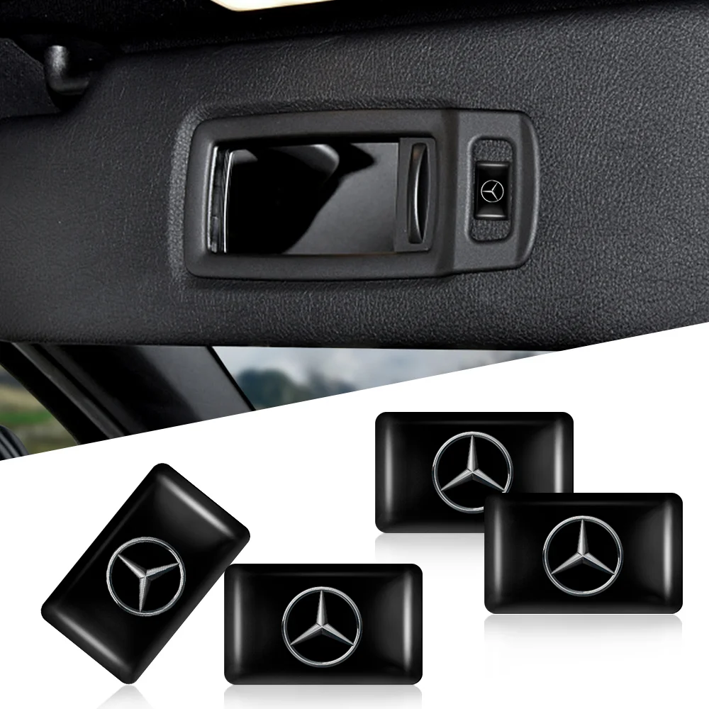 10/20pcs Car Drip glue stickers Car interior Auto decoration Accessories For Mercedes Benz AMG W205 W211 W204 W212 W213 W203