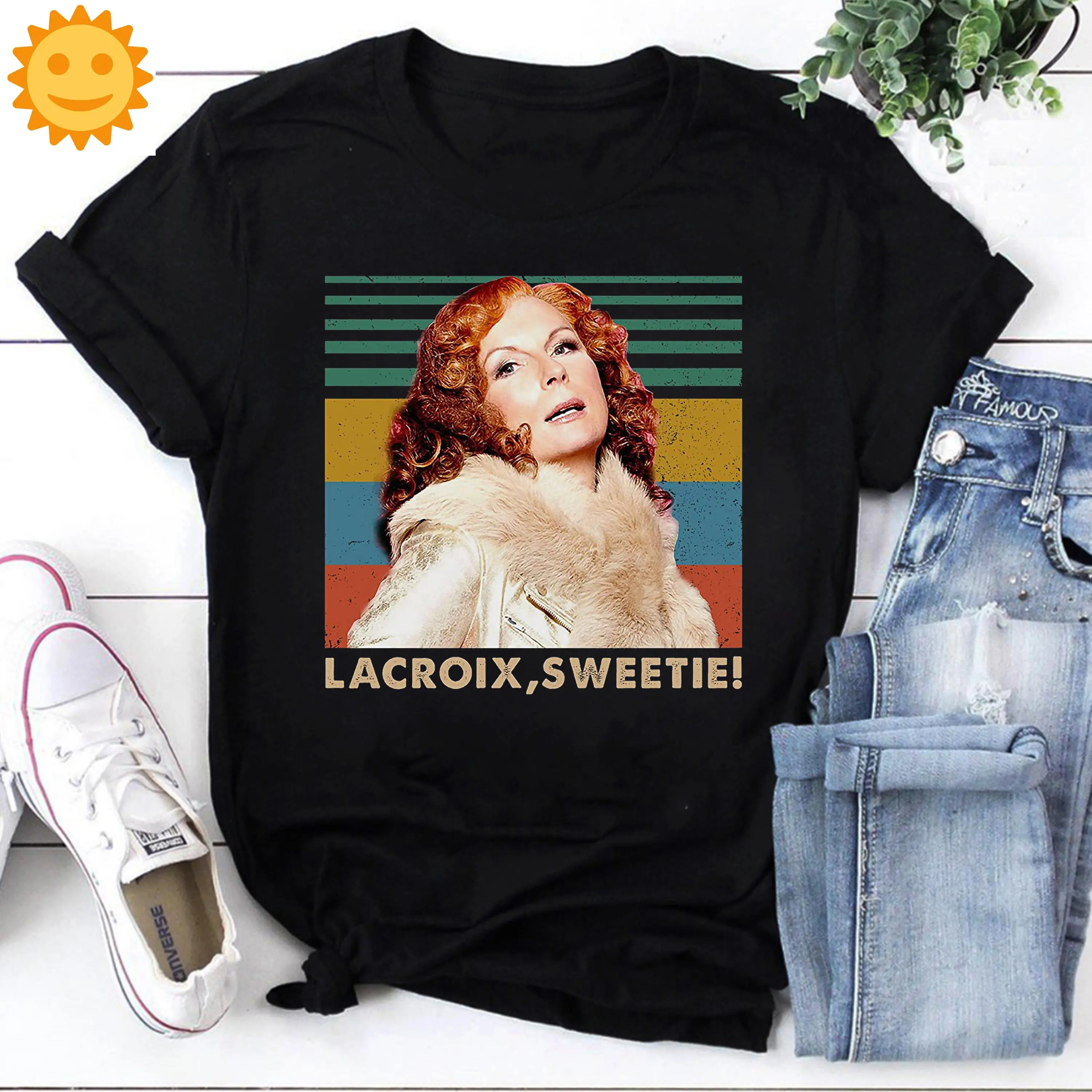 Lacroix Sweetie Vintage T Shirt Absolutely Fabulous Edina Monsoon Tv Series Comedy Movie Lovers