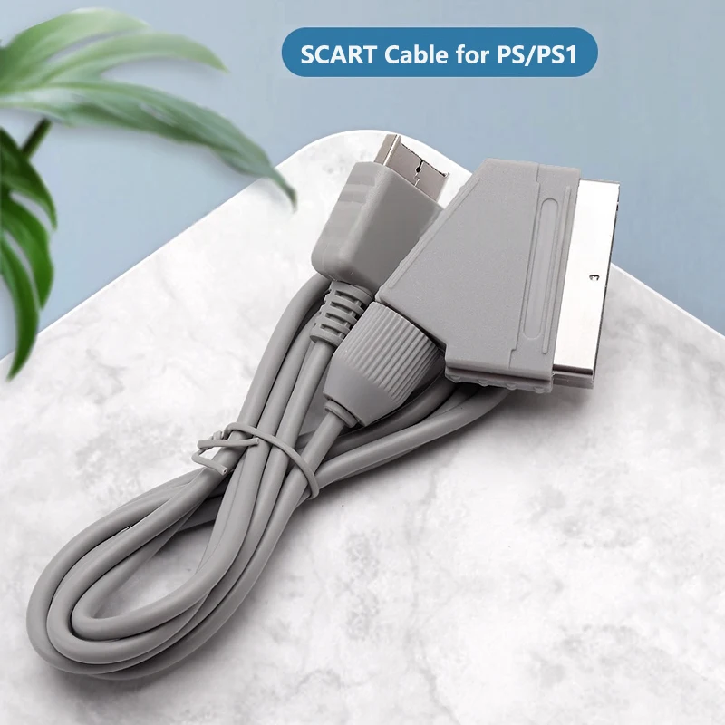 Высококачественный-серый-av-кабель-scart-длиной-18-м-для-ps-шнур-scart-audio-video-для-игрового-кабеля-ps1