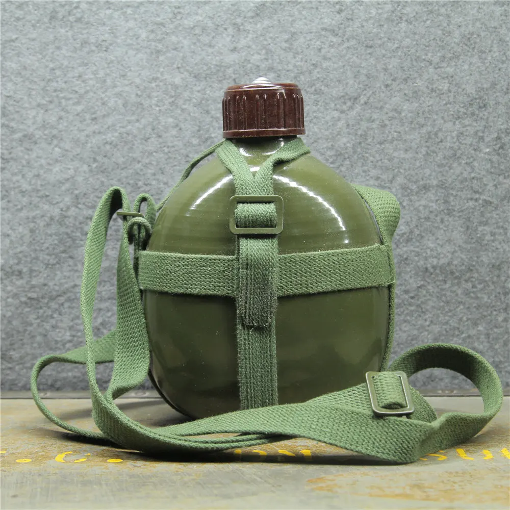 Kettle Small Mouth Outdoor Nostalgia Portable Back Aluminum Alloy