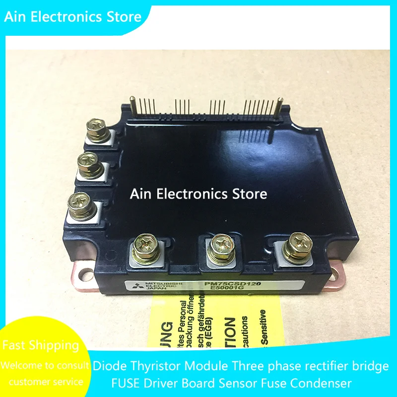 

PM50CSD120 PM50RSD120 PM75CSD120 PM75RSD120 PM75RSA120 PM100CSA120 NEW AND ORIGINAL IGBT MODULE IN STOCK