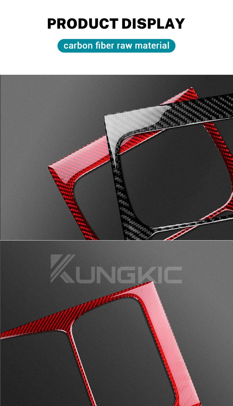 Echter, weicher Carbonfaser-Aufkleber für Porsche Cayenne 2003 2004 2005 2006 2007 2008 2009 2010 Schaltpanelle, Innenraumzubehör – Detail 4