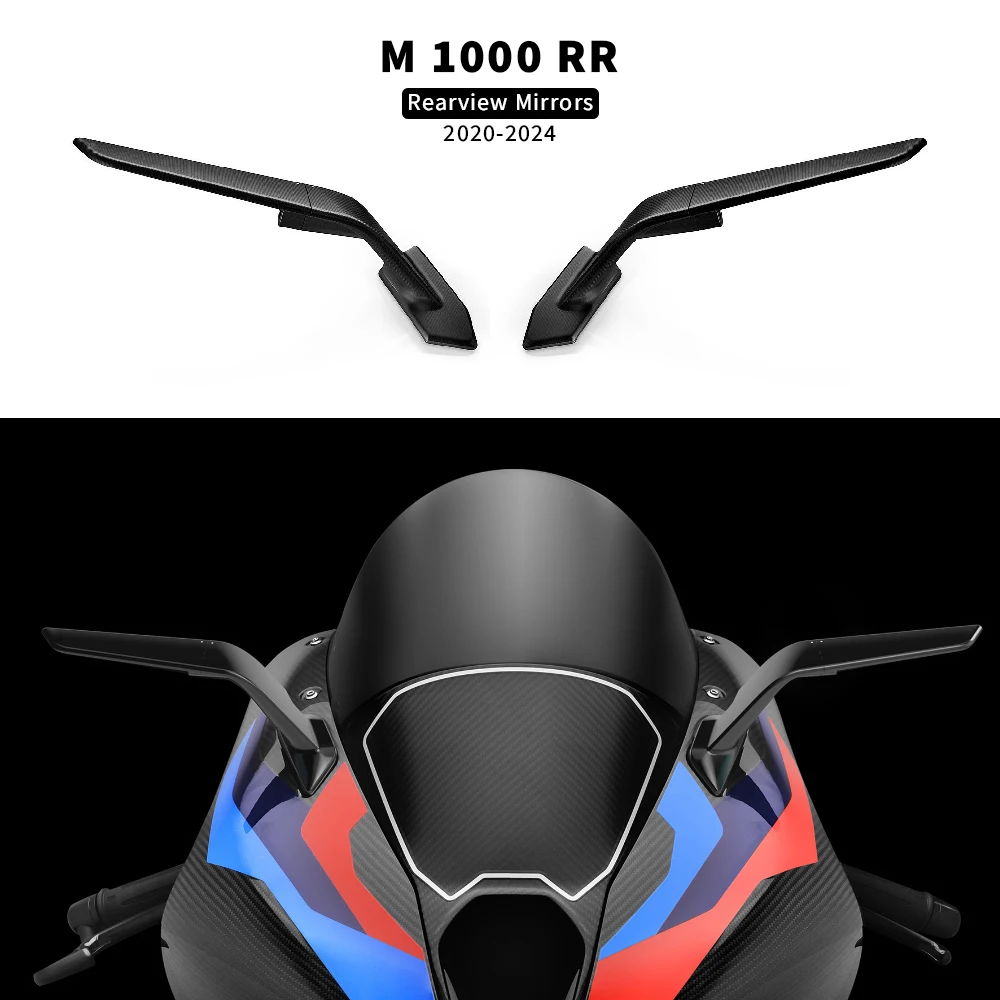 

For BMW M 1000 RR M1000RR M1000 RR m10000rr 2020 2021 2022 2023 2024 New Motorcycle Rearview Mirror Aluminium Alloy Side Mirrors
