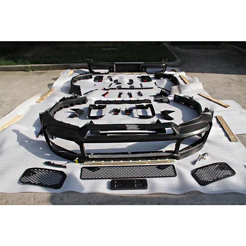 car body kit for Benz W464 G Class upgrade to B-brabuss style include front and rear bimper assembly with grille