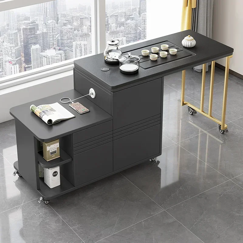 Y Firestone Kung Fu Tea Table Tea Table Simple Balcony Rotating Small Tea Table Household