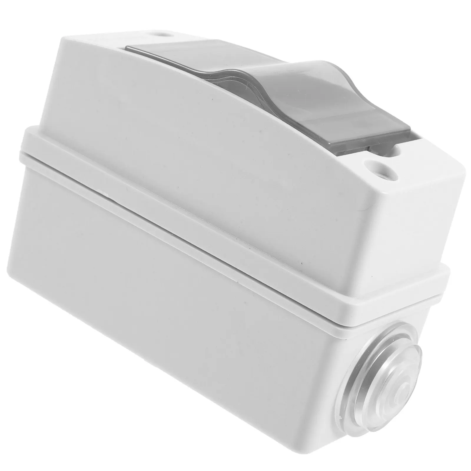 Plastic Circuit Breaker Distribution Box Weatherproof IP65 Rated for Outdoor Electrical Protection Clear Viewing Window