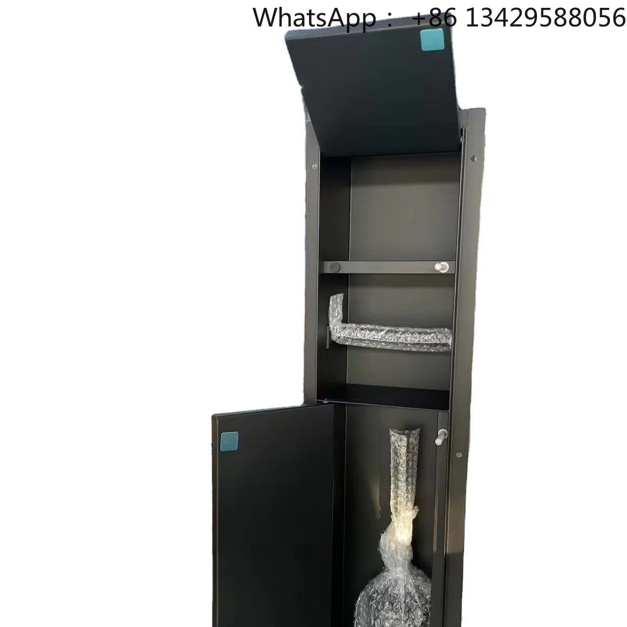 Hidden Steel Toilet Brush and Paper Holder Invisible Inlay Tile Recessed Niche Storage Shelf for Dispenser and Brush
