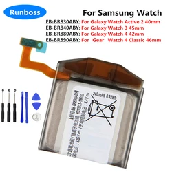 For Samsung battery EB-BR830ABY Gear Active 2 EB-BR840ABY Watch 3 R840 R845F EB-BR880ABY EB-BR890ABY Watch 4 Classic 46MM 42mm