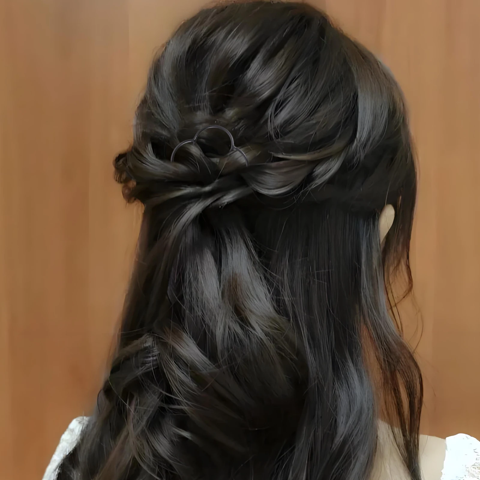 

6 шт., металлическая заколка для волос для женщин, универсальный дизайн, свадебный аксессуар, прическа, булочка U-образной формы, французская крученая расческа