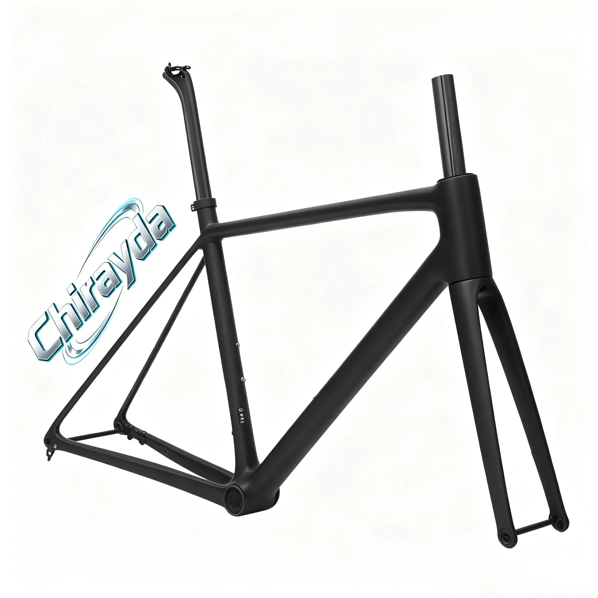 Chirayda Road Bicycles Carbon Frame Matte Or Glossy Finish With T47 Thread Bottom Bracket Support 140/160mm Disc Rotor