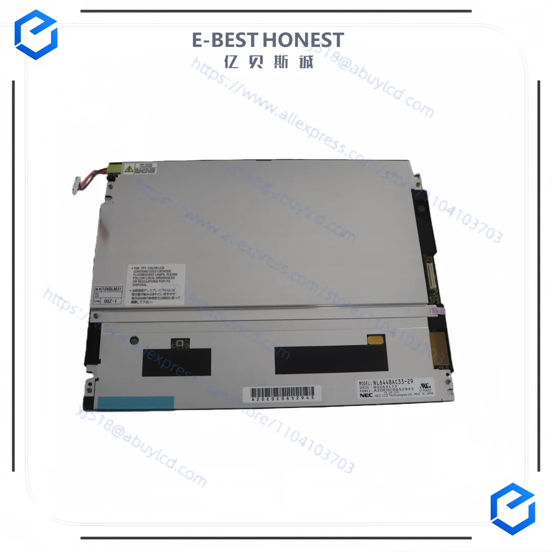 NL6448AC33-29 painel lcd de 10,4 polegadas com resolução 640 * 480