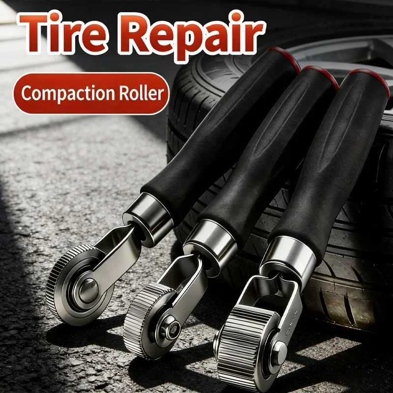 Roller, roller, T-cold repair film, mushroom nail adhesive repair tools are used for repairing car tires