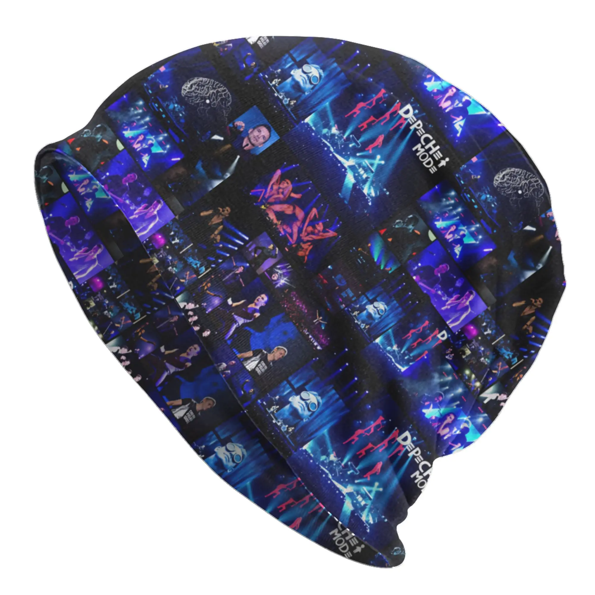 Electronic Rock D-Depeche Cool M-Mode Skullies Beanies Caps Unisex Winter Warm Knitted Hat Fashion Adult Bonnet Hats Ski Cap