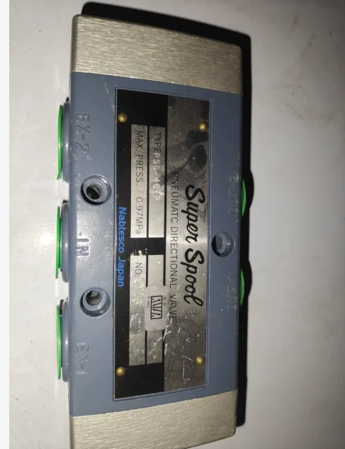 Brand new Nabtesco pneumatic directional control valve Model: PSC-46-P Maximum pressure: 0.97 MPa