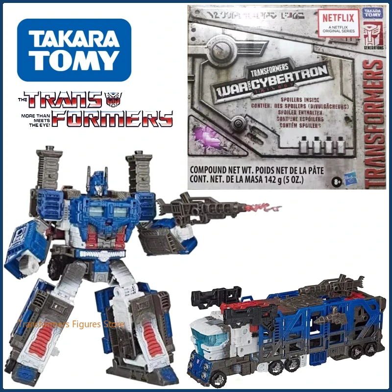 In Stock Takara Tomy Transformers G Series Netflix Ultra Magnus Figure Model Anime Action Deformation Robot Car Kid Toys Gifts