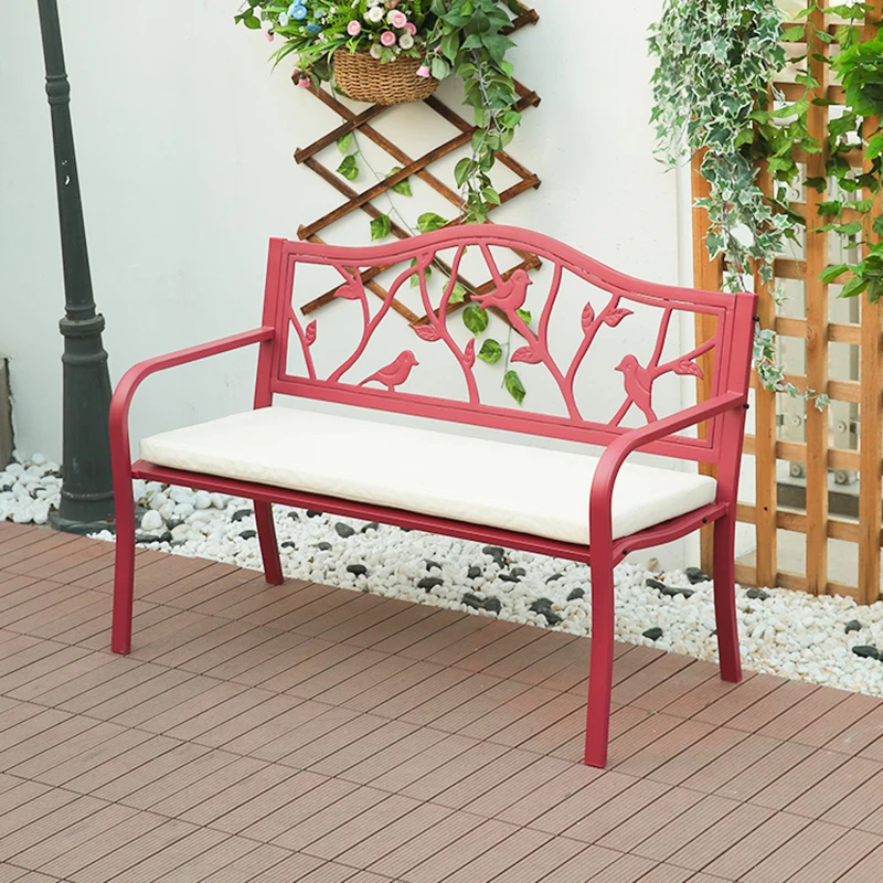 

Garden Sofa Outdoor Metal Chairs Balcony Furniture Swings Terrace Armchairs Rocking Relaxing Chair Inflatable Salin Stool Long