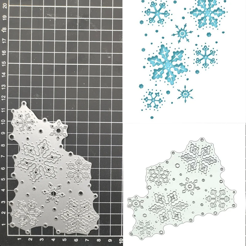 

Snowflake Metal Cutting Dies for DIY Scrapbook Paper Craft Handmade Card Album Punch Art Cutter New