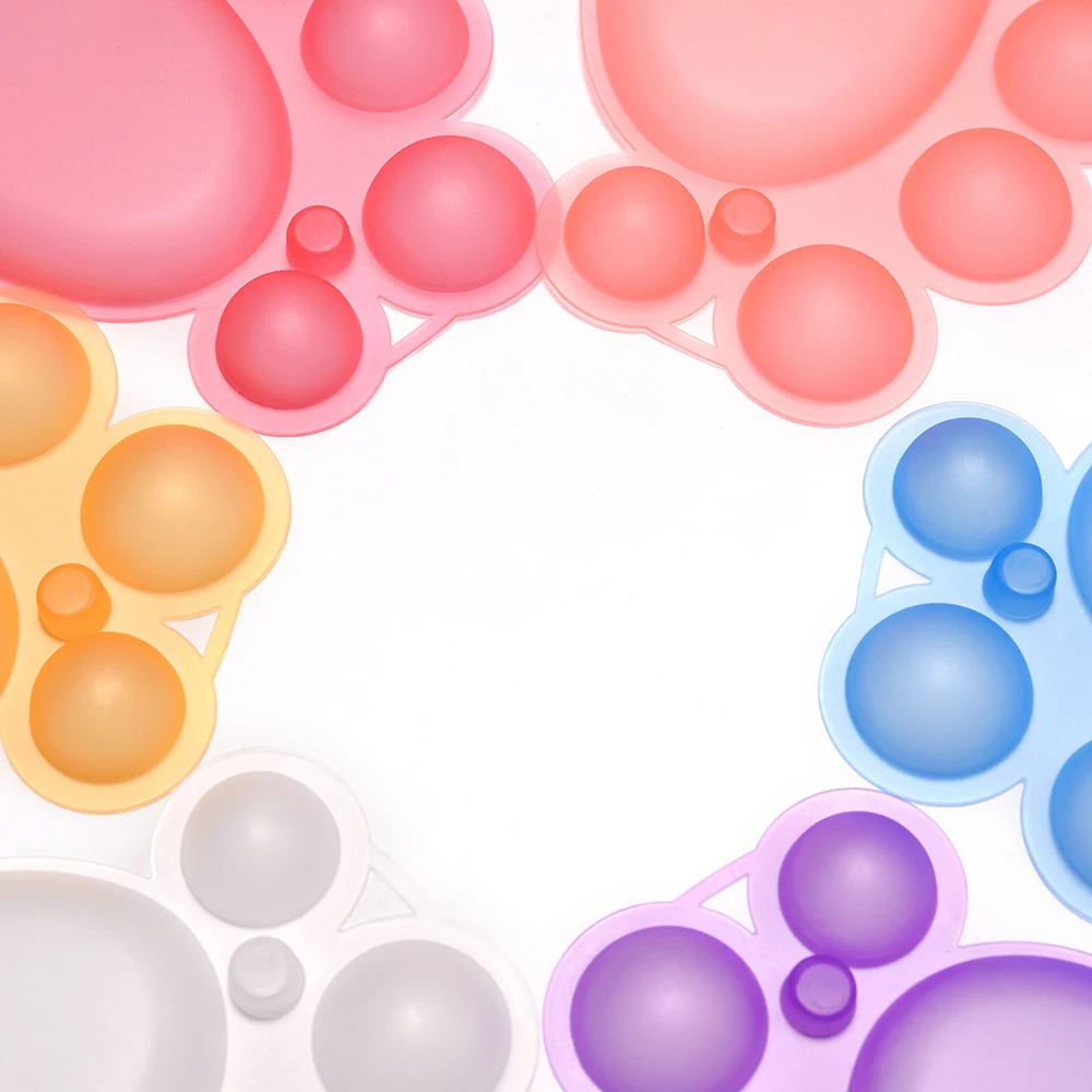 Nagel Farbpalette Gel Nagellack Zeichnung Farbplatte Maniküre Hochwertige Werkzeuge Weiß Rosa KADS Professionelle Nail Art Display