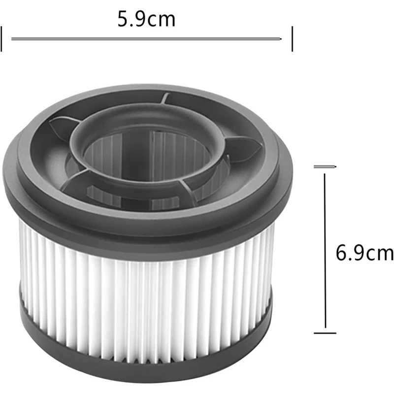 Filtro lavável compatível para Dreame, Acessórios para aspiradores, T10, T20, T20pro, T30, T30NEO