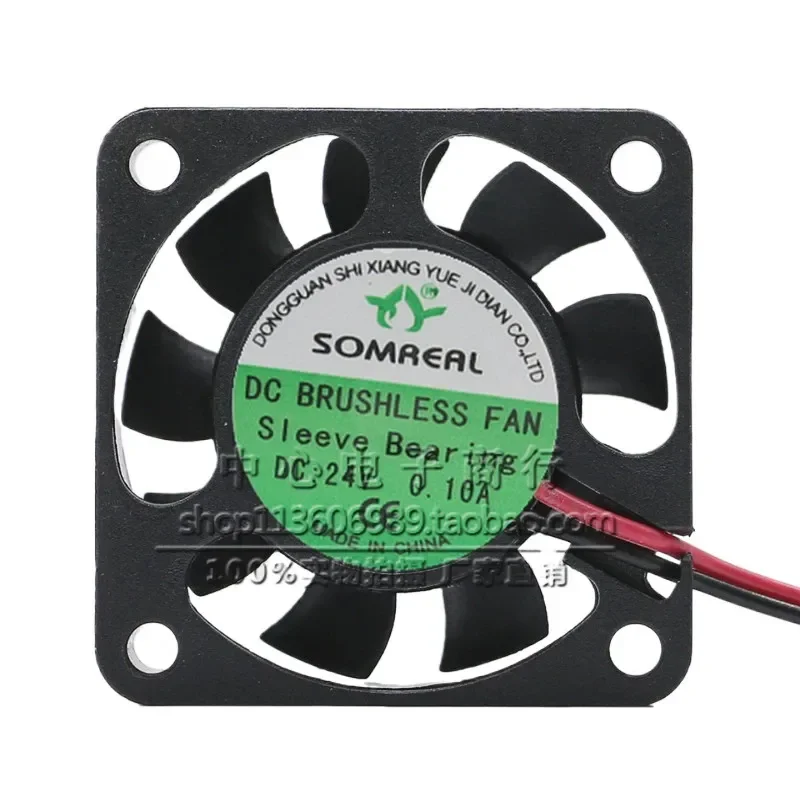 SOMAEAL DC Brushless Fan for 24V 0.25A 0.10A Sleeve Bearings