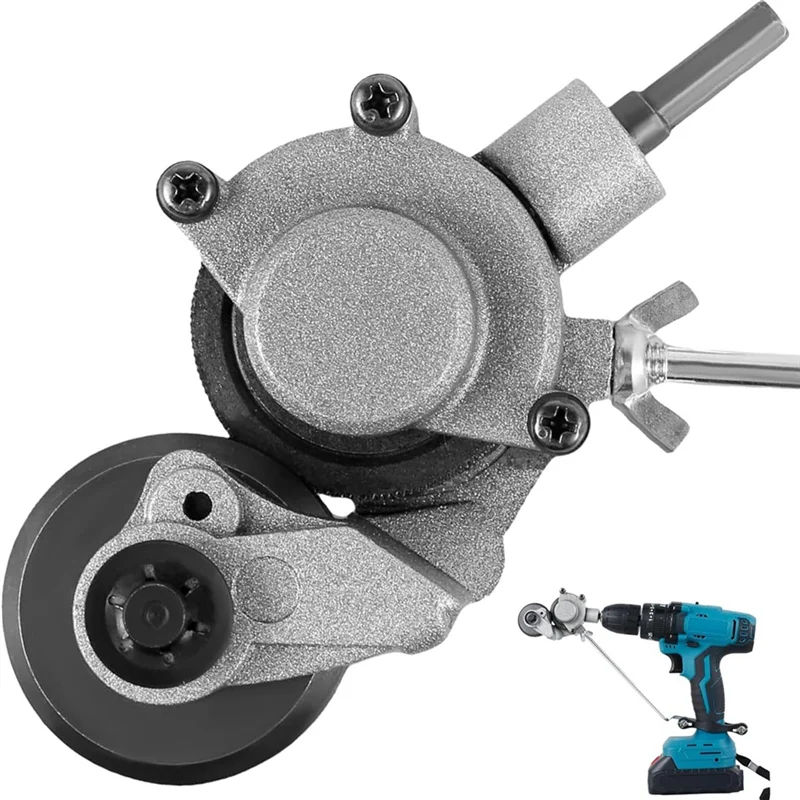 

AT29-Electric Drill Plate Cutter - Efficient Metal Shears Attachment For Effortless Cutting Of Iron, Steel, Copper, Aluminum, Du