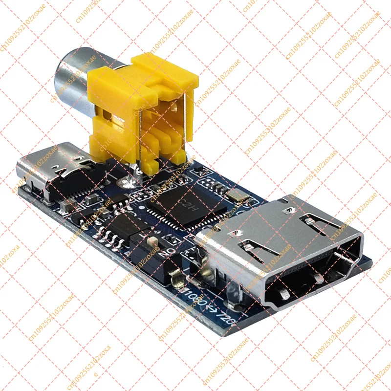 CVBS to HDMI Analog Video to HD HDMI Video Output Module 1080P Compatible PAL/NTSC