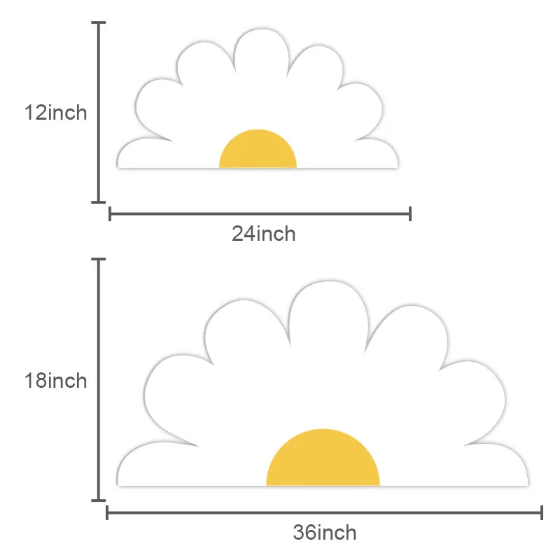 Rainbow Arch Backdrops Party Background Backdrop Daisy Birthday Baby Shower Party Decoration Wedding Photo Shoot Backdrop