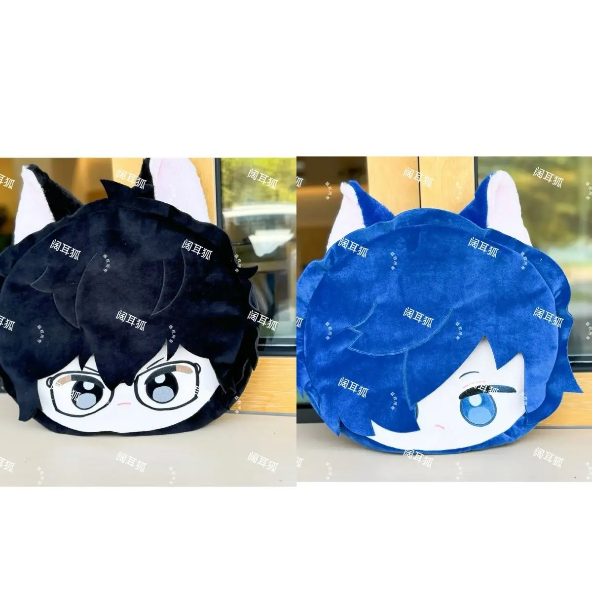 HOT NEW Anime P5 P3 Amamiya Ren Yuuki Makoto Butters Beast Ears Kawaii Plushie Backpack Student Bag Bookbag Christmas Gift