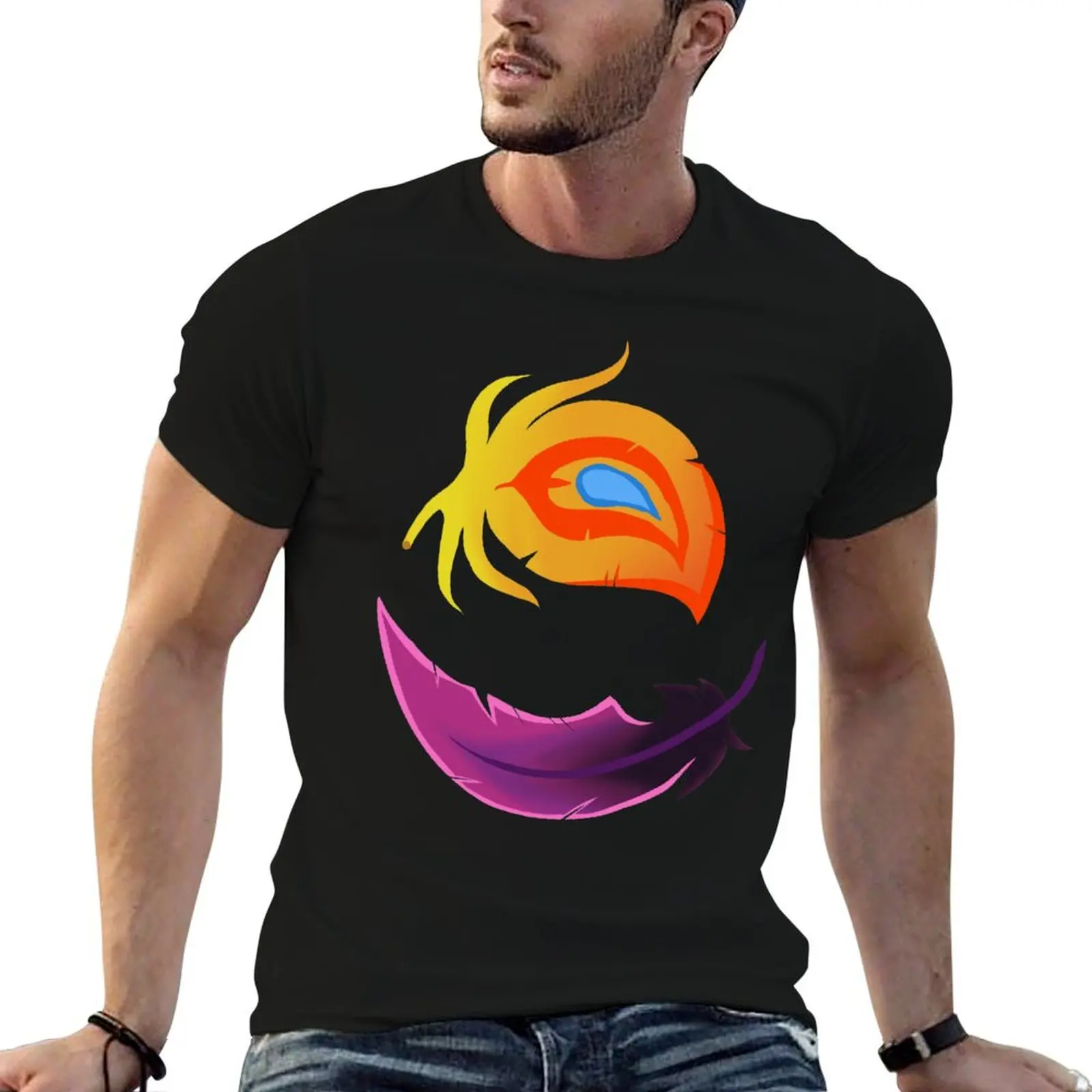 

Feathers T-Shirt t shirts for man pack cotton graphic t shirts for man g man t shirts for men T-Shirt