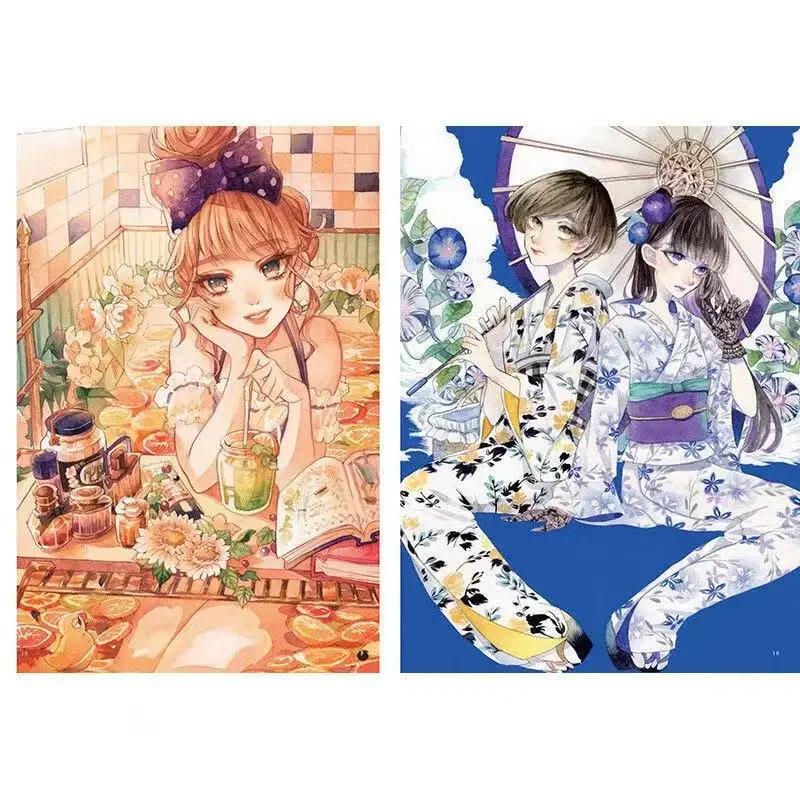 Koleksi Ilustrasi Pertama Lemon Natsukawa