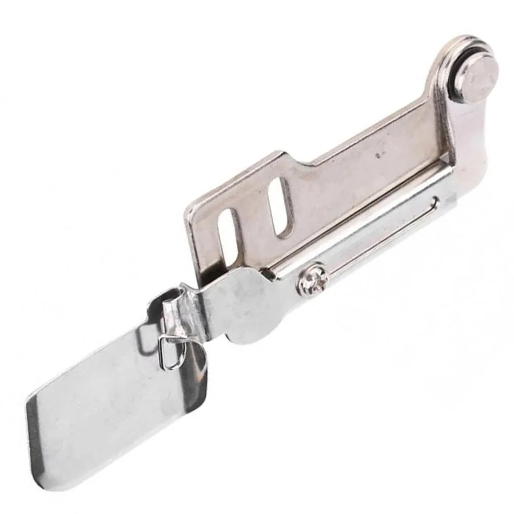 F503 Steel Hemming Attachment for Industrial Sewing Machines Designed for Smooth Double Fold Hemming of Thin Flowing Fabrics