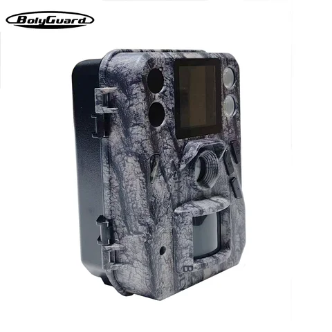 BolyGuard Hunting Game Camera Trail Cam 48MP/4K 30fps SG520-Plus Dual Flash ( 940nm Black IR&White LED) for Outdoor Wildlife